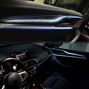 Éclairage ambiant <span class=keywords><strong>intérieur</strong></span> de voiture SJC pour les modèles <span class=keywords><strong>BMW</strong></span> X3/X3 2018-2023, kit de lumière ambiante LED Galaxy 64 couleurs G01/G02. - Product Image 3