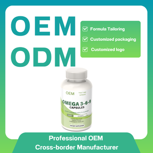 Capsules molles d'oméga <span class=keywords><strong>3</strong></span>-6-9 OEM 1000 mg - Huile d'algues à base de plantes, DHA et EPA, santé du cœur et du cerveau - Product Image 5