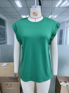 Blusas sueltas informales sólidas para mujer, camisas y blusas de gran tamaño Vintage de verano 2024 para mujer, blusas elegantes para jóvenes y mujeres - Product Image 5