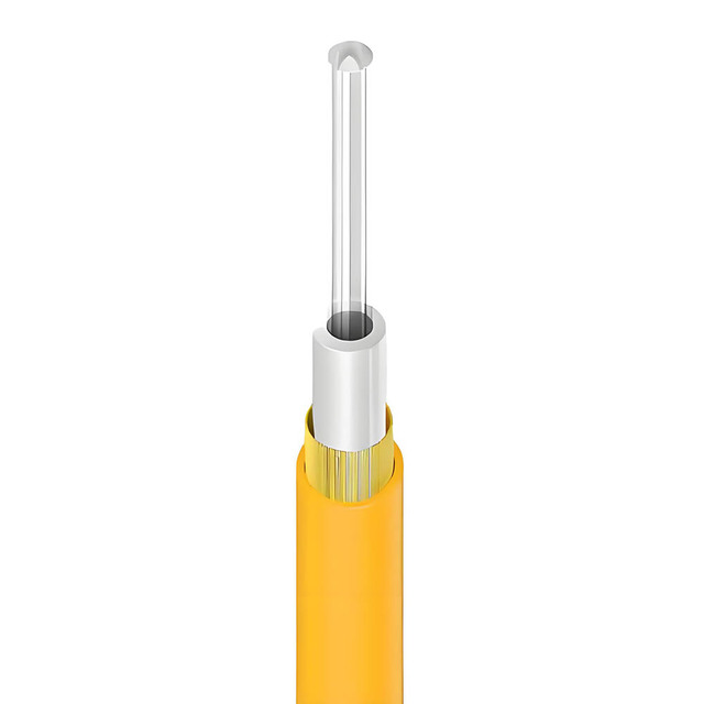 GJFJV Single Mode Simplex/Duplex Indoor Cable 2.0/3.0mm G.652D/G.657A1/G657A2 Aramid Reinforced FTTH Yellow FTTH Fiber Optical