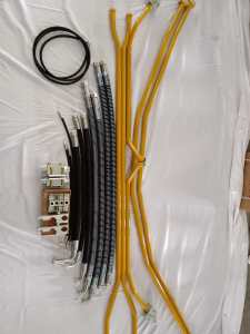 Mini-excavatrice SY55, marteau brise-roche hydraulique, valve d'arrêt, tête de canon, petit bras, caoutchouc EPDM/NBR, huile, construction - Product Image 4