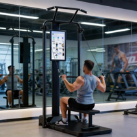Estación de Gimnasio Doméstica Todo en Uno 2026 de Nuevo Diseño con Espejo Inteligente, Resistencia Dinámica Digital y Sistema Gantry Smith para Entrenamiento de Cuerpo Completo