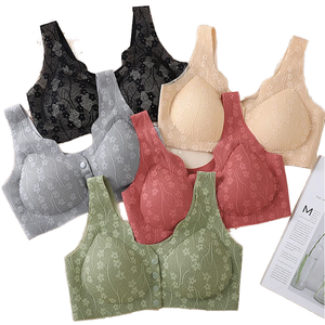Reggiseno senza ferretto senza <span class=keywords><strong>fascia</strong></span> d'acciaio e con imbottitura seno con copertura doppio seno in stile senza schienale reggiseno di <span class=keywords><strong>grandi</strong></span> dimensioni senza soluzione di continuità - Product Image 6
