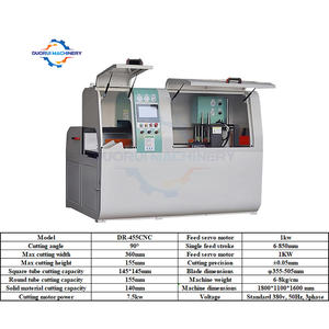 Máquina de Corte de Perfiles de Aluminio y Cobre Automática <span class=keywords><strong>DR</strong></span>-550CNC, Cortadora de Aluminio, Alta Precisión, Superficie de Corte Suave - Product Image 6