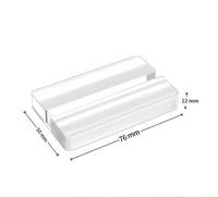 Support de signalétique en acrylique rainuré sur mesure, support de menu en PMMA transparent, base en plexiglas, usinage CNC