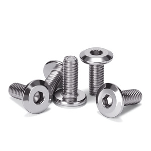 สกรูหัวหกเหลี่ยมแบน สแตนเลสเกรด 304 คลาส 8.8 สำหรับเฟอร์นิเจอร์และแผง - Product Image 3