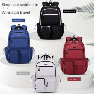 กระเป๋านักเรียนเด็กนักเรียนมัธยมปลายตอนต้นความจุขนาดใหญ่ลดภาระดูดี - Product Image 3