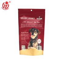 Pochette à fermeture éclair personnalisée écologique de qualité alimentaire Emballage en papier kraft héliogravure à fenêtre pour gâteaux Gomme à mâcher pour aliments pour bébés Aliments pour animaux de compagnie