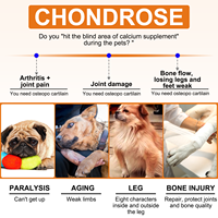 Oimmal 150 Soft Chews Complément alimentaire à mâcher pour les hanches et les articulations pour l'arthrite MSM avec glucosamine et chondroïtine pour chien