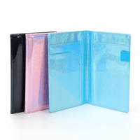 Carpeta de Documentos Impermeable con Acabado Láser Iridiscente, con Bolsillos Internos Especializados para Almacenamiento de Archivos en Oficinas Modernas