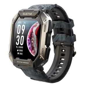 Drioshipping Watch para hombres Fitness Tracker con BT Call 5ATM Sport Heart Rate Monitor Android & iOS Alloy Case - Product Image 4