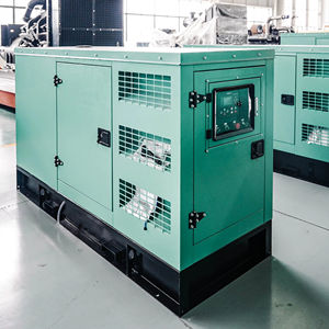 Groupe électrogène diesel silencieux, mini, portable, triphasé, avec alternateur, ATS, pour usage industriel/domestique. - Product Image 1