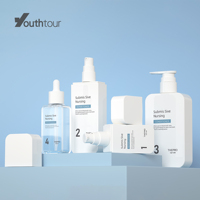 Bouteille Cosmétique Luxe en Plastique CQT Personnalisée PETG Vide Carrée 30ml 50ml 60ml 100ml 300ml 400ml pour Lotion, Vaporisateur, Pompe Distributrice et Shampoing