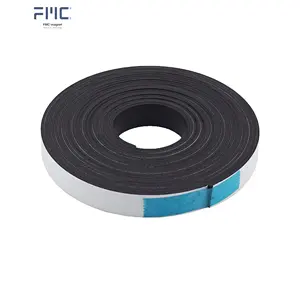 Magnetized Roll Factory Shipment OEM Wholesale Strong Self Adhesive Rubber Flexible Magnet Strip