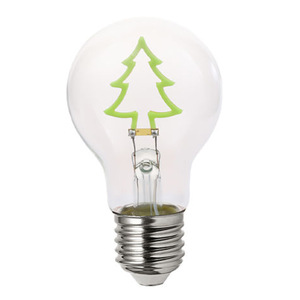Lampe à filament LED Motif d'amour Rétro Ampoule Edison Lampe de table créative Lustre E27 AC Source de lumière décorative de vacances <span class=keywords><strong>A60</strong></span> - Product Image 2