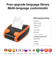 Mini imprimante de reçu thermique Portable 58MM BT4.0 fabricant de machine à code-barres avec imprimantes de facture 4X6 pour codes à barres autocollants en Stock