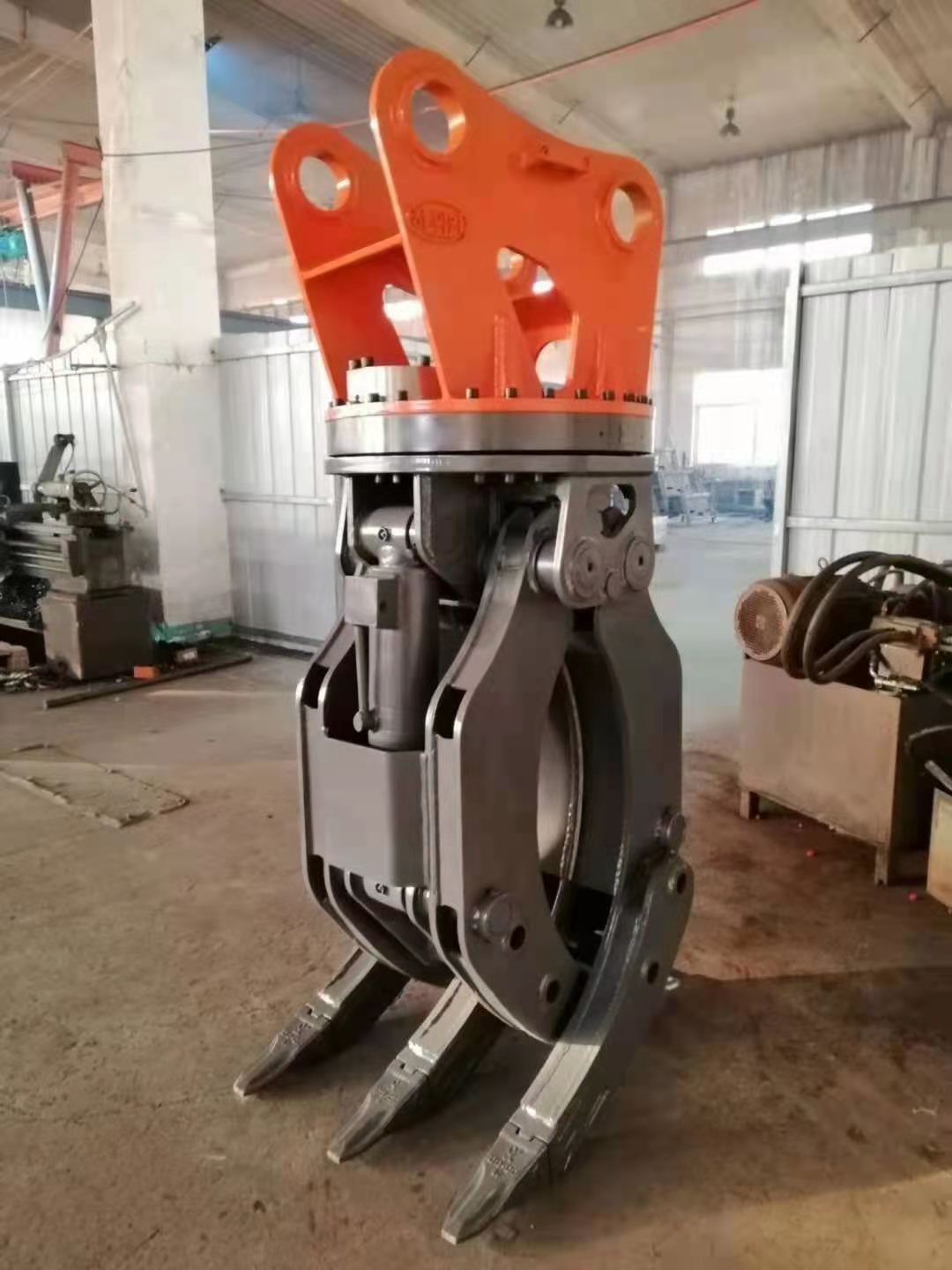 OEM Excavator Hydraulic Grapple For PC234 23t Heavy Duty Wood Grapple