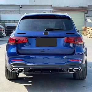 Modification de voiture, mise à niveau des pare-chocs avant et arrière pour Mercedes Benz GLC 2020-2023, kit carrosserie 63 - Product Image 4