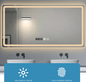 <span class=keywords><strong>Specchio</strong></span> LED Rettangolare a Figura Intera con Interruttore Touch, Grande <span class=keywords><strong>Specchio</strong></span> da <span class=keywords><strong>Parete</strong></span> per <span class=keywords><strong>Camera</strong></span> da Letto - Product Image 4