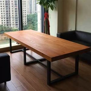 Chaise de salle à manger vintage en bois massif avec dossier de banc, design moderne, meubles pour la maison, utilisation dans les cafés et les restaurants - Product Image 5