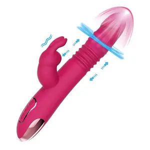 Beheizte weibliche Vibrator weibliche Massage Masturbation Gerät Erwachsene starke Vibration ausziehbare Frauen Vibrator