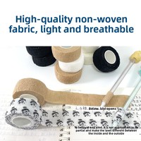 Bande de protection adhésive élastique en tissu non tissé anti-friction et anti-callosités pour étudiants (14 ans et plus), certifiée CE ISO