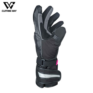 Men's 100% Genuine Leather Reverse Stitched Full-<b>finger</b> Driving Wholesale Motorbike Gloves Custom Motorcycle Riding Gloves - Product Image 6