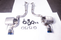 Système d'échappement arrière en acier inoxydable SUS304 pour Lexus IS250 IS300 IS350 2.5L 3.5L, silencieux, diffuseur OEM, installation par clip