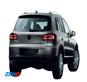Adapté aux Volkswagen <span class=keywords><strong>Tiguan</strong></span> 2013-2016, mise à niveau vers un ensemble de feux arrière 2022, feux arrière LED séquentiels de bienvenue. - Product Image 2