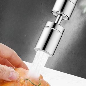 Wholesale Universal Tap Aerator Splash-<b>proof</b> Swivel <b>Water</b> Saving <b>Spray</b> Head Wash Basin Extender Adapter - Product Image 5