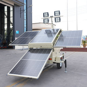 Tour d'éclairage solaire éolien extérieur Solution d'éclairage mobile et efficace - Product Image 4