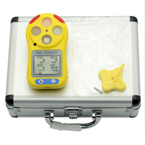 เครื่องตรวจจับก๊าซแบบพกพา ATEX 4 in 1 ตรวจจับ CO O2 H2S LEL CH4 พร้อมระบบเตือนภัย - Product Image 4