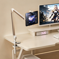 Nouveau support de tablette multifonctionnel à bras long, support paresseux pour lit, canapé, bureau, réglable, flexible, étanche pour téléphone et tablette