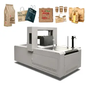 Yotta 2023 New Colorful 297mm/580mm Digital Single Pass Carton Box Kraft Paper Bag Printer Inkjet Packaging Printing Machine