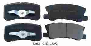 Sdcx tatk ผ้าเบรกเซรามิกสำหรับรถยนต์มิตซูบิชิ Outlander ปาเจโร D868-7743 MR510544รถยนต์<span class=keywords><strong>1611</strong></span> GDB3247 - Product Image 6