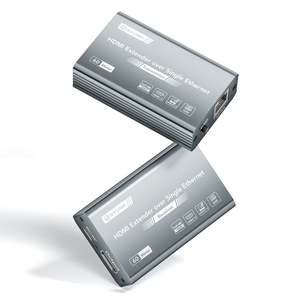 Syong RJ45ต่อขยายสัญญาณ60ม. 1080P ใหม่, อะแดปเตอร์เครือข่ายอลูมิเนียมอัลลอยอินพุต4K CAT5e CAT6 <span class=keywords><strong>LAN</strong></span> USB-C EDID - Product Image 1