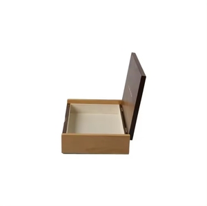 กล่องไม้ MDF สี่เหลี่ยมสั่งทำพิเศษ สำหรับเก็บเงินสดและเหรียญ กล่องชา ของที่ระลึก ของสะสม ของขวัญทางธุรกิจ งานฝีมือ รุ่น DS DSG-1002 - Product Image 5