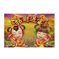 IGS Game Board Fortuneslot Amass Fortunes (MOQ 1 Pcs) Factory Price - IGS Chinese Themed Games with Blue Case for Arcade Machine