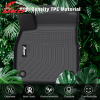 Tapis de sol toutes saisons en TPE et tapis de coffre 3D moulés imperméables pour Audi Q6 SQ6 2025-2026 e-tron