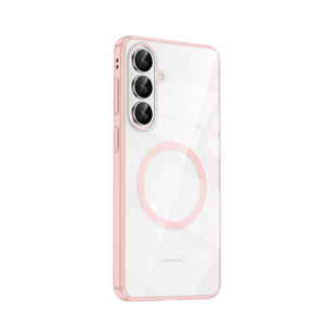 TPU+PC Phone <b>Case</b> With Shockproof Anti-Scratch Frosted Magnetic Phone Bumper Wireless Charging Phone <b>Case</b> For Samsung S26 - Product Image 1