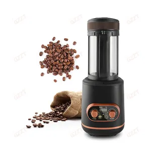 Üretici tedarik ev kahve kavurma ayarlamak sıcaklık üfleme oranı 100-300G ev elektrikli kahve çekirdeği kavurma makinesi