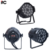 Projecteur de scène UV 18*10W LED 6 en 1 contrôlé par DMX512