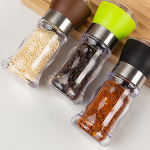 Suministro directo transfronterizo de molinillos manuales de pimienta, botellas para condimentos, molinillos de comino y molinillos de pimienta de Sichuan. - Product Image 4