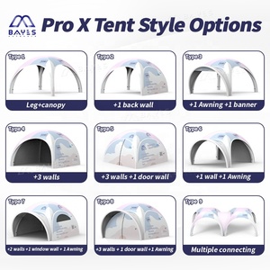 Quảng cáo các sản phẩm bơm hơi gian hàng bơm hơi tán lều kín gió sự kiện lều hơi mái vòm khuyến mại - Product Image 4