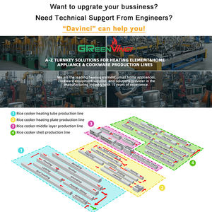Nuovo design piastra riscaldante a stazione singola fornello di riso 1000 watt macchina per pressofusione piastra riscaldante elettrica automatica per fornello di riso - Product Image 5