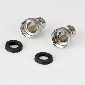 Boquilla para manguera de lavadora, acero inoxidable, 20 mm de diámetro interior, diseño industrial duradero - Product Image 3