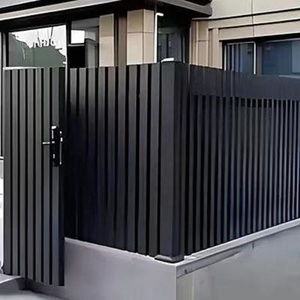 Clôture commerciale personnalisée de 2 à 20% de réduction Treillis mural de sécurité pour arrière-cour Portails métalliques Clôture extérieure en aluminium à vendre - Product Image 3