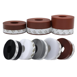Bande d'étanchéité en silicone du fabricant avec ruban adhésif 3M, bande d'étanchéité pour bas de porte insonorisante et résistante au vent - Product Image 2