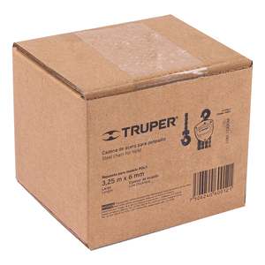 Truper catena a mano CA-POL-1 per paranco a leva POL-1 1 tonnellata di capacità per costruzioni minerarie uso domestico blocco ingranaggi con componente a catena - Product Image 1