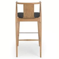Sassanid OEM Oriental Chaise Moderne Restaurant Bar Hotel Salina Bar Tabouret Haut en Hêtre avec Accoudoirs